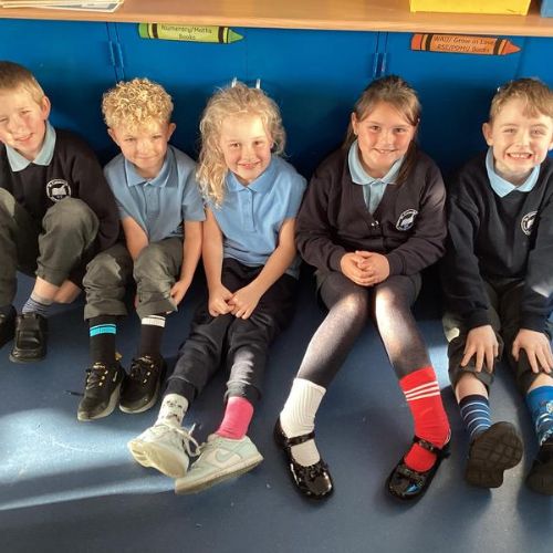 Odd Sock Day in P4A! We may all be different fish, but in P4A we swim together!